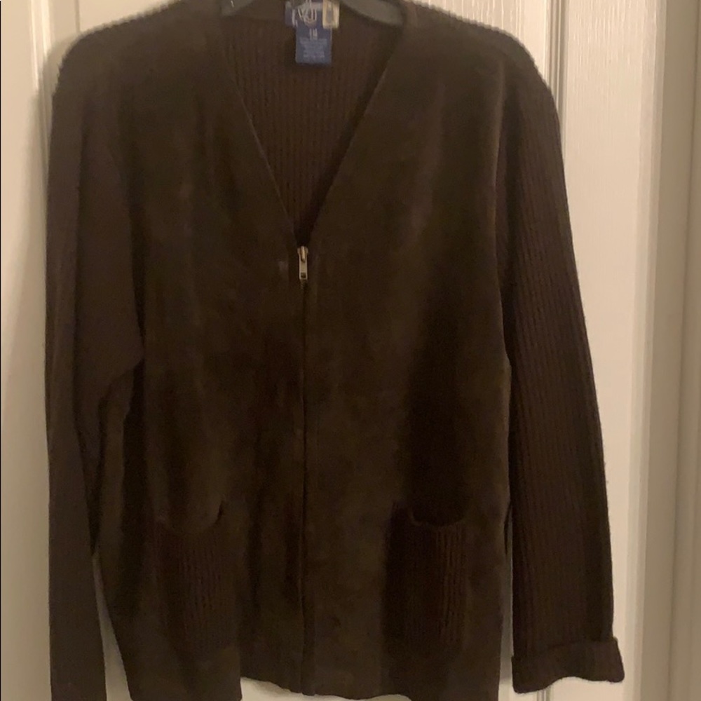 Vintage Suede sweater
